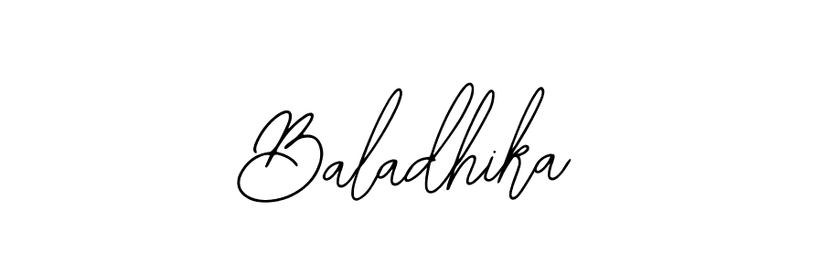 Also we have Baladhika name is the best signature style. Create professional handwritten signature collection using Bearetta-2O07w autograph style. Baladhika signature style 12 images and pictures png