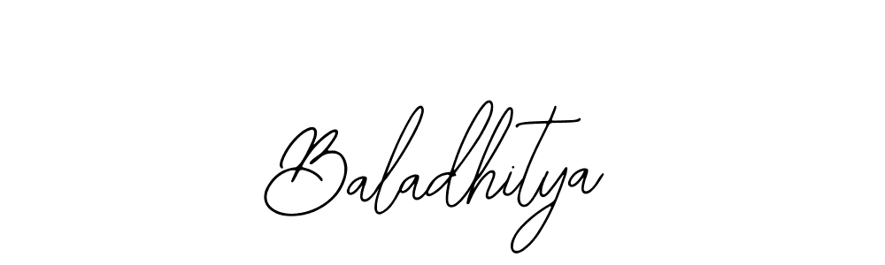Similarly Bearetta-2O07w is the best handwritten signature design. Signature creator online .You can use it as an online autograph creator for name Baladhitya. Baladhitya signature style 12 images and pictures png