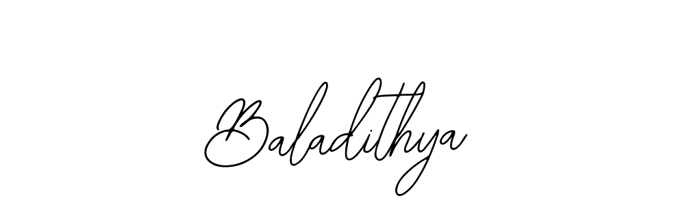The best way (Bearetta-2O07w) to make a short signature is to pick only two or three words in your name. The name Baladithya include a total of six letters. For converting this name. Baladithya signature style 12 images and pictures png