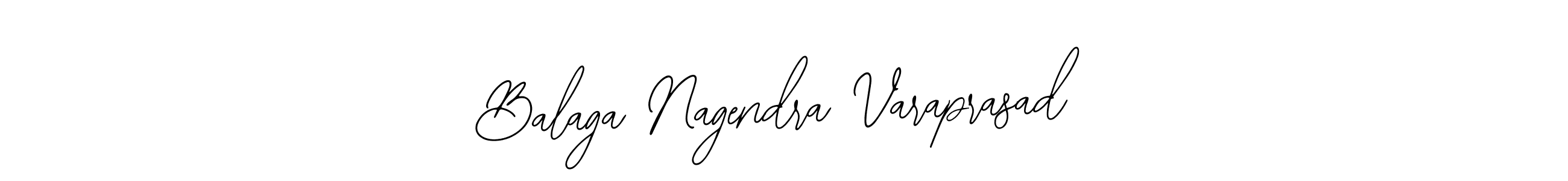 How to make Balaga Nagendra Varaprasad name signature. Use Bearetta-2O07w style for creating short signs online. This is the latest handwritten sign. Balaga Nagendra Varaprasad signature style 12 images and pictures png
