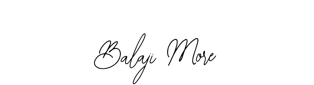 if you are searching for the best signature style for your name Balaji More. so please give up your signature search. here we have designed multiple signature styles  using Bearetta-2O07w. Balaji More signature style 12 images and pictures png