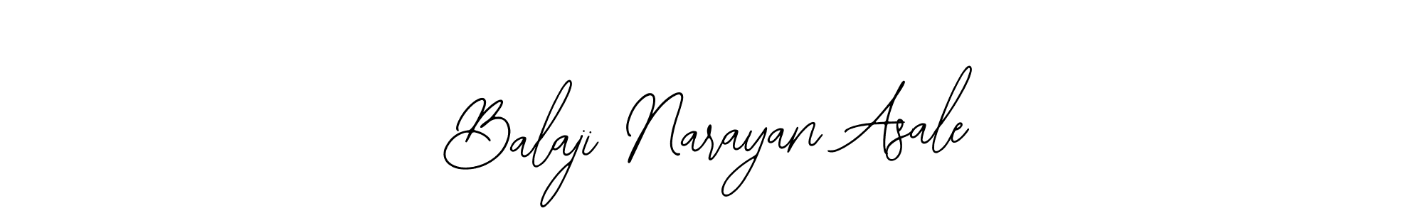 This is the best signature style for the Balaji Narayan Asale name. Also you like these signature font (Bearetta-2O07w). Mix name signature. Balaji Narayan Asale signature style 12 images and pictures png