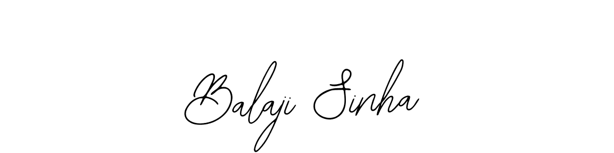 if you are searching for the best signature style for your name Balaji Sinha. so please give up your signature search. here we have designed multiple signature styles  using Bearetta-2O07w. Balaji Sinha signature style 12 images and pictures png