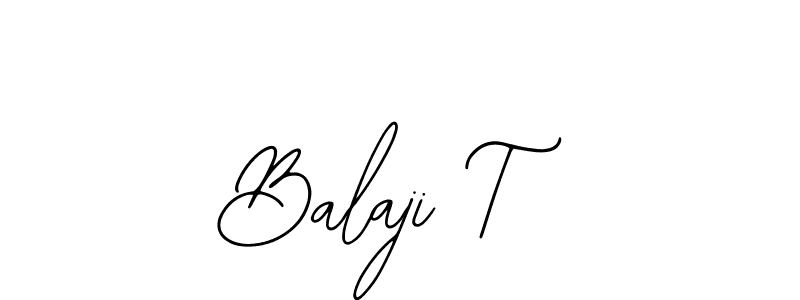 How to make Balaji T signature? Bearetta-2O07w is a professional autograph style. Create handwritten signature for Balaji T name. Balaji T signature style 12 images and pictures png