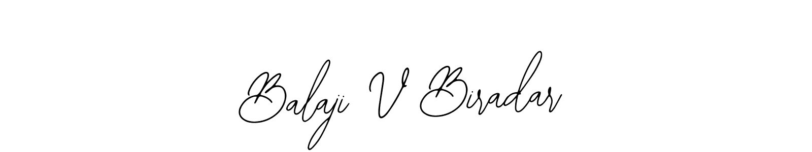 Make a beautiful signature design for name Balaji V Biradar. Use this online signature maker to create a handwritten signature for free. Balaji V Biradar signature style 12 images and pictures png