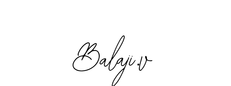 Also You can easily find your signature by using the search form. We will create Balaji.v name handwritten signature images for you free of cost using Bearetta-2O07w sign style. Balaji.v signature style 12 images and pictures png