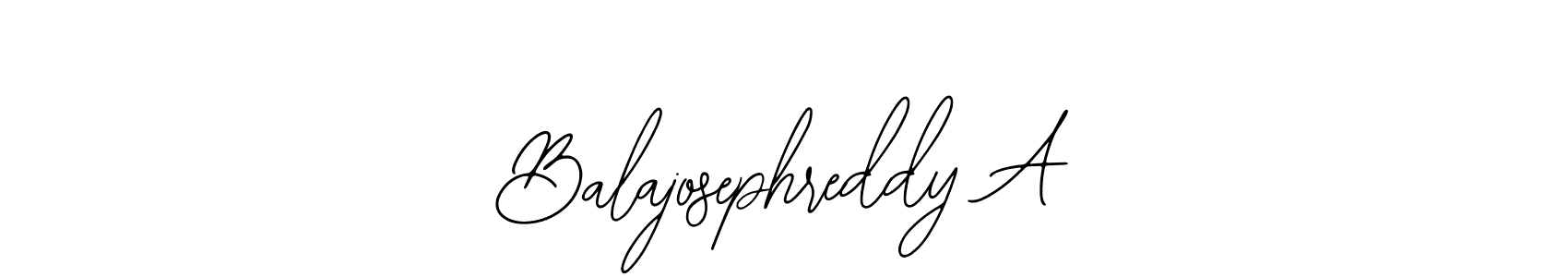 Make a short Balajosephreddy A signature style. Manage your documents anywhere anytime using Bearetta-2O07w. Create and add eSignatures, submit forms, share and send files easily. Balajosephreddy A signature style 12 images and pictures png