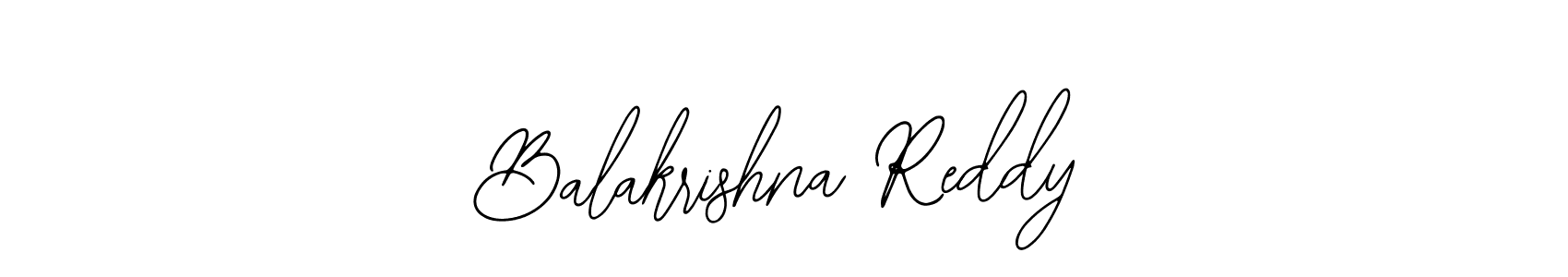 Use a signature maker to create a handwritten signature online. With this signature software, you can design (Bearetta-2O07w) your own signature for name Balakrishna Reddy. Balakrishna Reddy signature style 12 images and pictures png