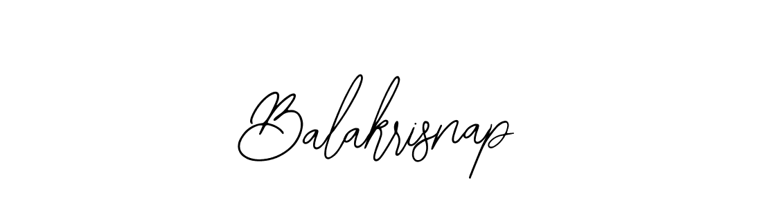 Create a beautiful signature design for name Balakrisnap. With this signature (Bearetta-2O07w) fonts, you can make a handwritten signature for free. Balakrisnap signature style 12 images and pictures png