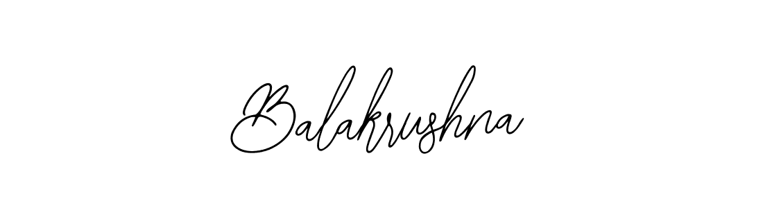 Make a beautiful signature design for name Balakrushna. With this signature (Bearetta-2O07w) style, you can create a handwritten signature for free. Balakrushna signature style 12 images and pictures png