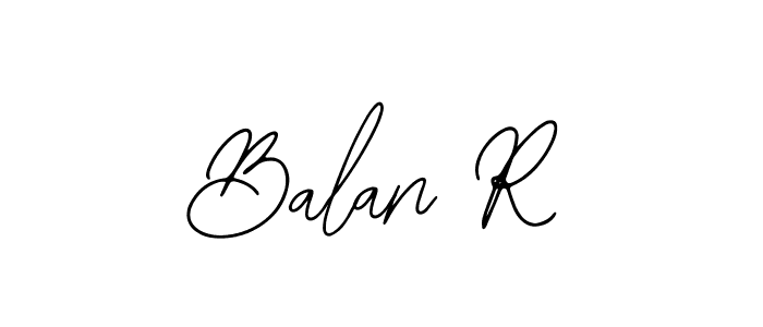 It looks lik you need a new signature style for name Balan R. Design unique handwritten (Bearetta-2O07w) signature with our free signature maker in just a few clicks. Balan R signature style 12 images and pictures png