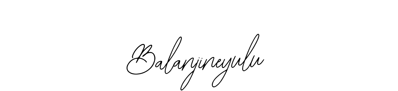 Design your own signature with our free online signature maker. With this signature software, you can create a handwritten (Bearetta-2O07w) signature for name Balanjineyulu. Balanjineyulu signature style 12 images and pictures png