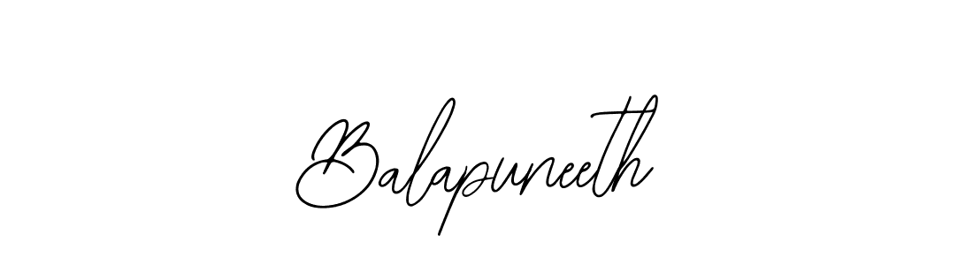 Create a beautiful signature design for name Balapuneeth. With this signature (Bearetta-2O07w) fonts, you can make a handwritten signature for free. Balapuneeth signature style 12 images and pictures png