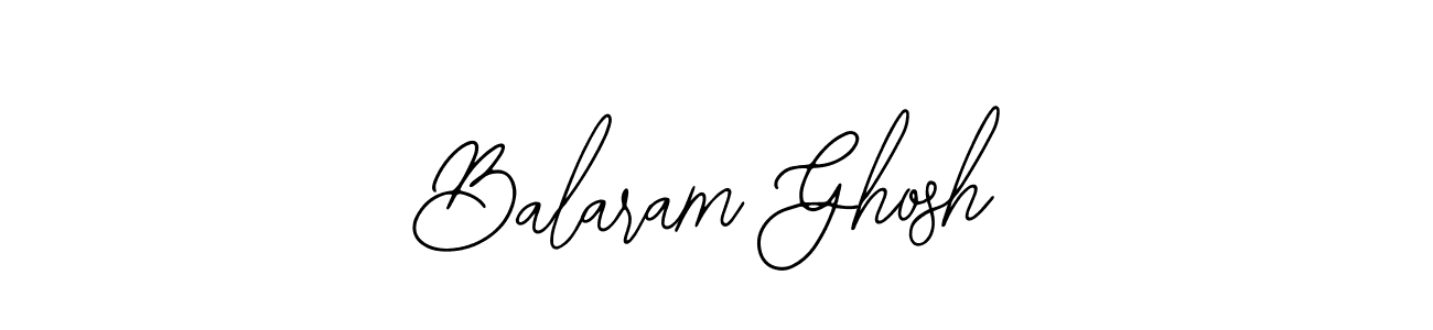 How to make Balaram Ghosh name signature. Use Bearetta-2O07w style for creating short signs online. This is the latest handwritten sign. Balaram Ghosh signature style 12 images and pictures png