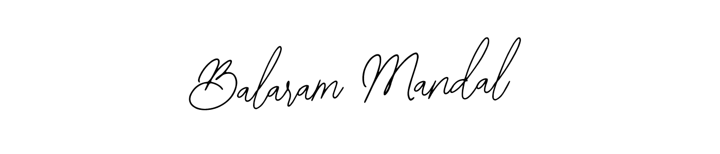 The best way (Bearetta-2O07w) to make a short signature is to pick only two or three words in your name. The name Balaram Mandal include a total of six letters. For converting this name. Balaram Mandal signature style 12 images and pictures png