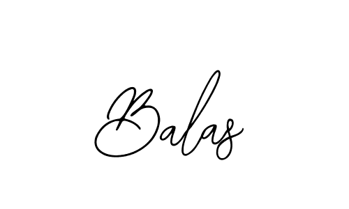 Design your own signature with our free online signature maker. With this signature software, you can create a handwritten (Bearetta-2O07w) signature for name Balas. Balas signature style 12 images and pictures png