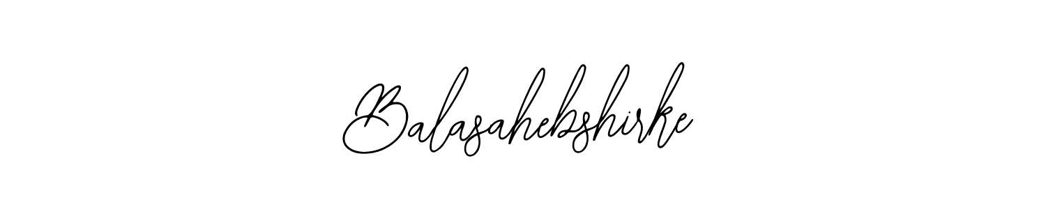 if you are searching for the best signature style for your name Balasahebshirke. so please give up your signature search. here we have designed multiple signature styles  using Bearetta-2O07w. Balasahebshirke signature style 12 images and pictures png