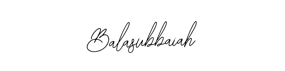 Similarly Bearetta-2O07w is the best handwritten signature design. Signature creator online .You can use it as an online autograph creator for name Balasubbaiah. Balasubbaiah signature style 12 images and pictures png