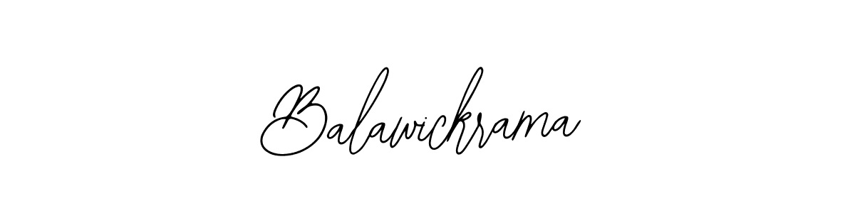 Design your own signature with our free online signature maker. With this signature software, you can create a handwritten (Bearetta-2O07w) signature for name Balawickrama. Balawickrama signature style 12 images and pictures png