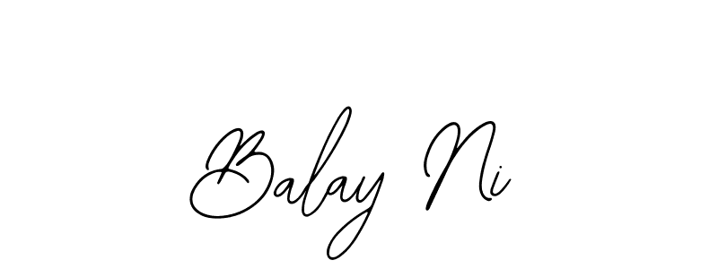 How to make Balay Ni name signature. Use Bearetta-2O07w style for creating short signs online. This is the latest handwritten sign. Balay Ni signature style 12 images and pictures png