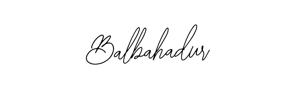 Create a beautiful signature design for name Balbahadur. With this signature (Bearetta-2O07w) fonts, you can make a handwritten signature for free. Balbahadur signature style 12 images and pictures png