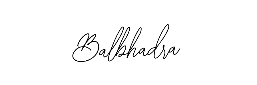 Make a beautiful signature design for name Balbhadra. With this signature (Bearetta-2O07w) style, you can create a handwritten signature for free. Balbhadra signature style 12 images and pictures png