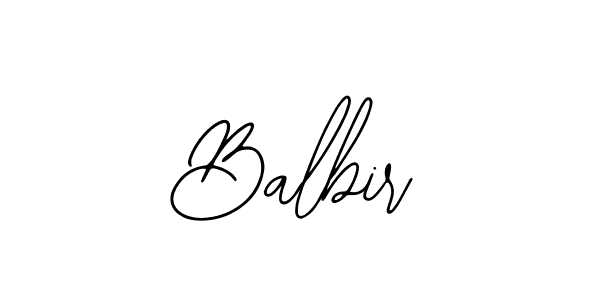 Make a beautiful signature design for name Balbir. Use this online signature maker to create a handwritten signature for free. Balbir signature style 12 images and pictures png