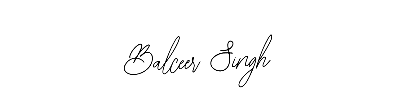 The best way (Bearetta-2O07w) to make a short signature is to pick only two or three words in your name. The name Balceer Singh include a total of six letters. For converting this name. Balceer Singh signature style 12 images and pictures png