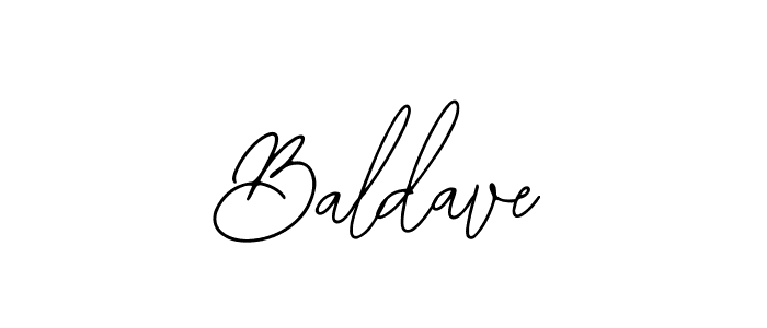 The best way (Bearetta-2O07w) to make a short signature is to pick only two or three words in your name. The name Baldave include a total of six letters. For converting this name. Baldave signature style 12 images and pictures png