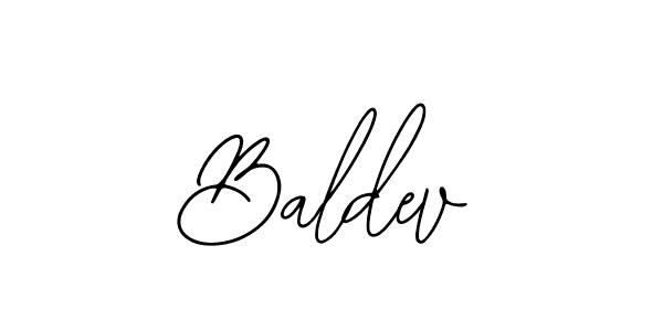 Make a beautiful signature design for name Baldev. With this signature (Bearetta-2O07w) style, you can create a handwritten signature for free. Baldev signature style 12 images and pictures png