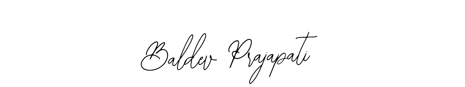 Make a beautiful signature design for name Baldev Prajapati. Use this online signature maker to create a handwritten signature for free. Baldev Prajapati signature style 12 images and pictures png