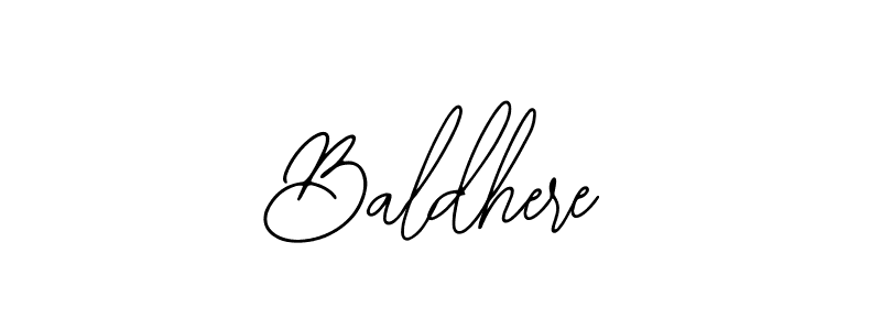 How to make Baldhere signature? Bearetta-2O07w is a professional autograph style. Create handwritten signature for Baldhere name. Baldhere signature style 12 images and pictures png