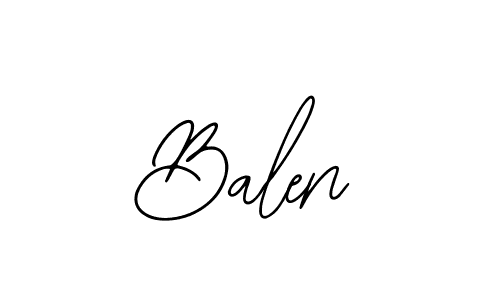 if you are searching for the best signature style for your name Balen. so please give up your signature search. here we have designed multiple signature styles  using Bearetta-2O07w. Balen signature style 12 images and pictures png