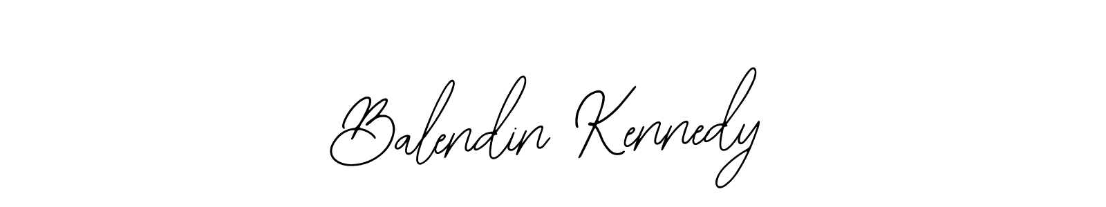 Use a signature maker to create a handwritten signature online. With this signature software, you can design (Bearetta-2O07w) your own signature for name Balendin Kennedy. Balendin Kennedy signature style 12 images and pictures png