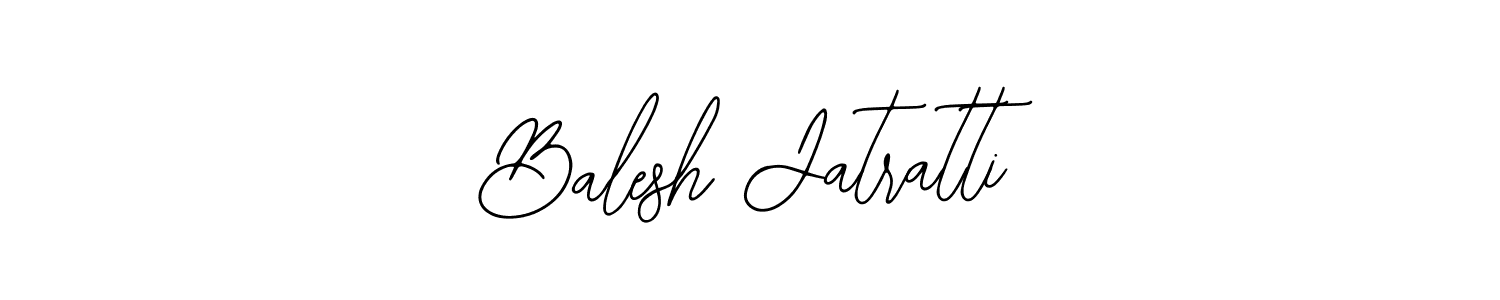 Design your own signature with our free online signature maker. With this signature software, you can create a handwritten (Bearetta-2O07w) signature for name Balesh Jatratti. Balesh Jatratti signature style 12 images and pictures png