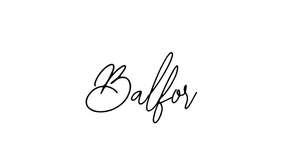 Make a beautiful signature design for name Balfor. With this signature (Bearetta-2O07w) style, you can create a handwritten signature for free. Balfor signature style 12 images and pictures png