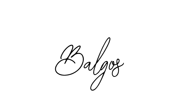 Balgos stylish signature style. Best Handwritten Sign (Bearetta-2O07w) for my name. Handwritten Signature Collection Ideas for my name Balgos. Balgos signature style 12 images and pictures png