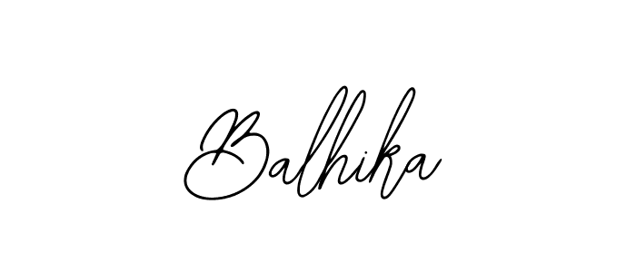 Check out images of Autograph of Balhika name. Actor Balhika Signature Style. Bearetta-2O07w is a professional sign style online. Balhika signature style 12 images and pictures png