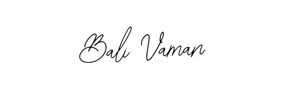 Once you've used our free online signature maker to create your best signature Bearetta-2O07w style, it's time to enjoy all of the benefits that Bali Vaman name signing documents. Bali Vaman signature style 12 images and pictures png