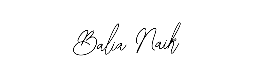 Balia Naik stylish signature style. Best Handwritten Sign (Bearetta-2O07w) for my name. Handwritten Signature Collection Ideas for my name Balia Naik. Balia Naik signature style 12 images and pictures png