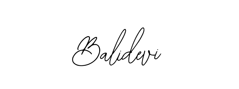 Balidevi stylish signature style. Best Handwritten Sign (Bearetta-2O07w) for my name. Handwritten Signature Collection Ideas for my name Balidevi. Balidevi signature style 12 images and pictures png