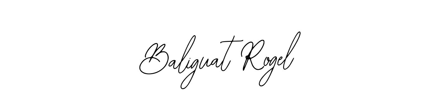 Make a short Baliguat Rogel signature style. Manage your documents anywhere anytime using Bearetta-2O07w. Create and add eSignatures, submit forms, share and send files easily. Baliguat Rogel signature style 12 images and pictures png