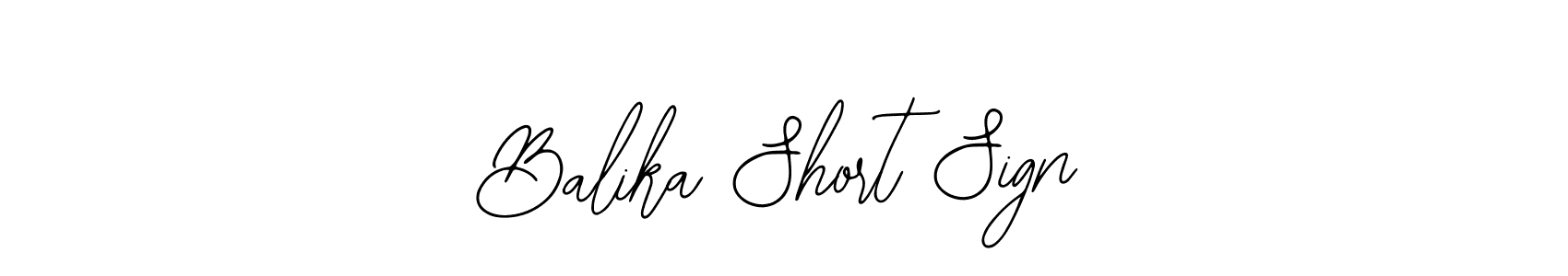 Once you've used our free online signature maker to create your best signature Bearetta-2O07w style, it's time to enjoy all of the benefits that Balika Short Sign name signing documents. Balika Short Sign signature style 12 images and pictures png