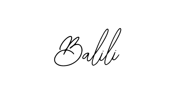 Make a beautiful signature design for name Balili. Use this online signature maker to create a handwritten signature for free. Balili signature style 12 images and pictures png