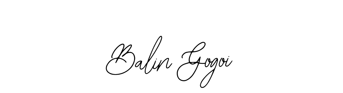 if you are searching for the best signature style for your name Balin Gogoi. so please give up your signature search. here we have designed multiple signature styles  using Bearetta-2O07w. Balin Gogoi signature style 12 images and pictures png