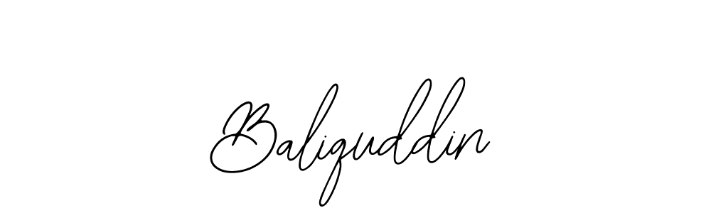 Make a beautiful signature design for name Baliquddin. Use this online signature maker to create a handwritten signature for free. Baliquddin signature style 12 images and pictures png