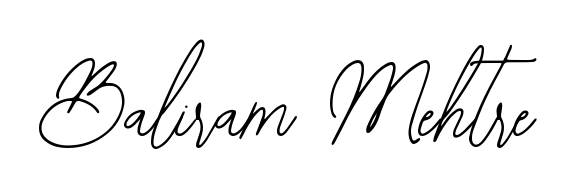 Get an exclusive digital autograph for Baliram Mehtre. The Bearetta-2O07w typeface captures the charm of real penmanship on paper. Baliram Mehtre signature style 12 images and pictures png