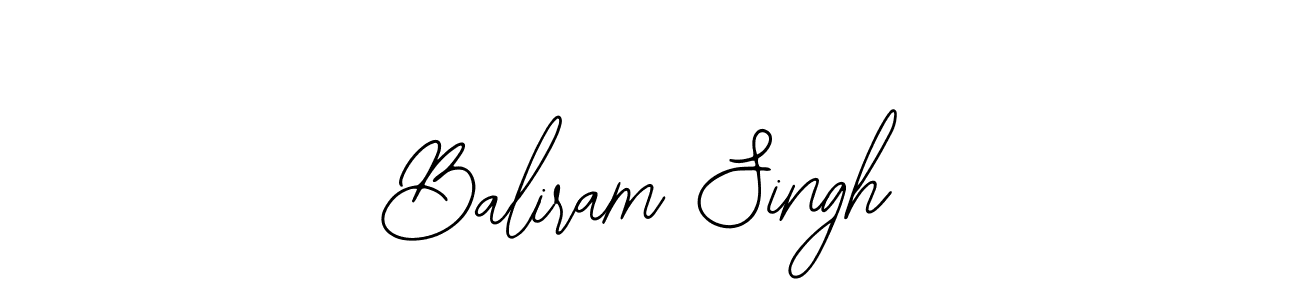 Use a signature maker to create a handwritten signature online. With this signature software, you can design (Bearetta-2O07w) your own signature for name Baliram Singh. Baliram Singh signature style 12 images and pictures png