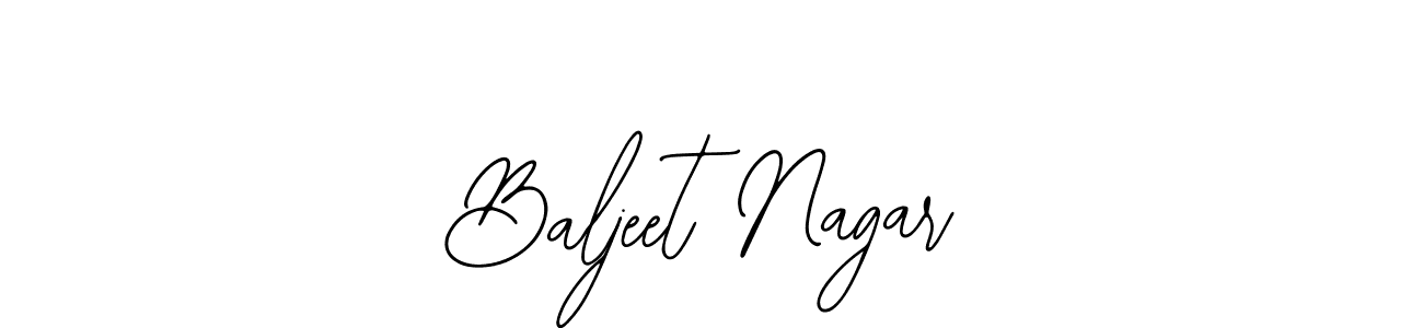 Create a beautiful signature design for name Baljeet Nagar. With this signature (Bearetta-2O07w) fonts, you can make a handwritten signature for free. Baljeet Nagar signature style 12 images and pictures png