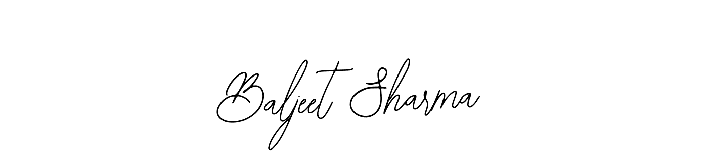 You can use this online signature creator to create a handwritten signature for the name Baljeet Sharma. This is the best online autograph maker. Baljeet Sharma signature style 12 images and pictures png